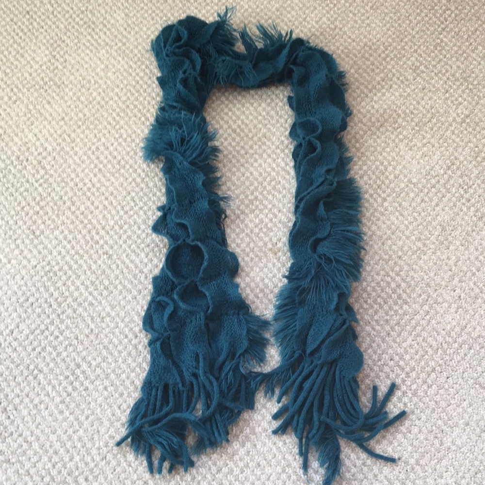 Blue scarf